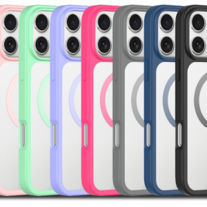 Silver Shield Clear 2-in-1 Magnetic Phone Case
