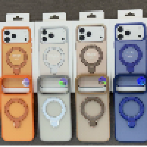 Matte Contrast Color Racket Stand Magnetic Case