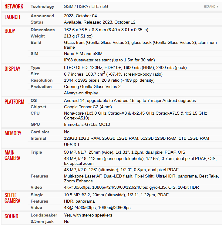 google pixel 8 pro参数.png